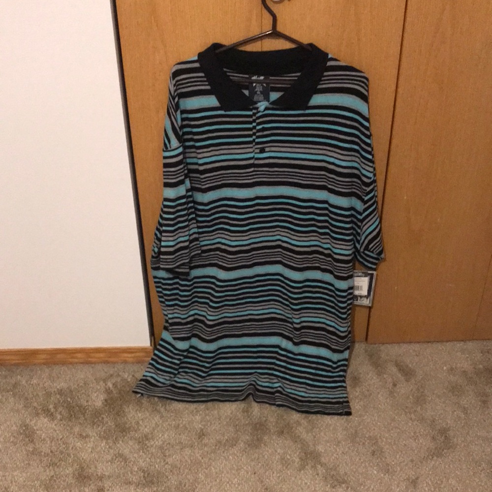 Mens plus size polo shirt